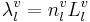 {\lambda^v_l} = {n^v_l}{L^v_l}